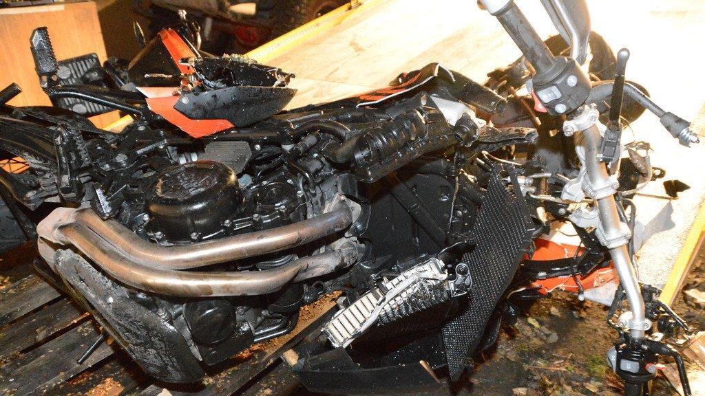 Motorradcrash in Seekirchen