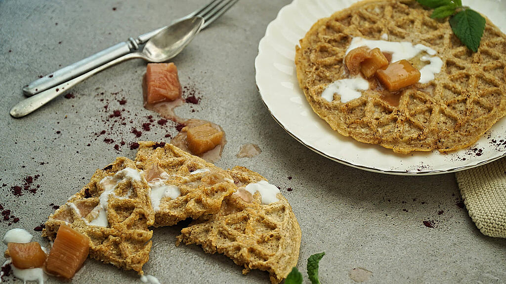Buttermilchwaffeln