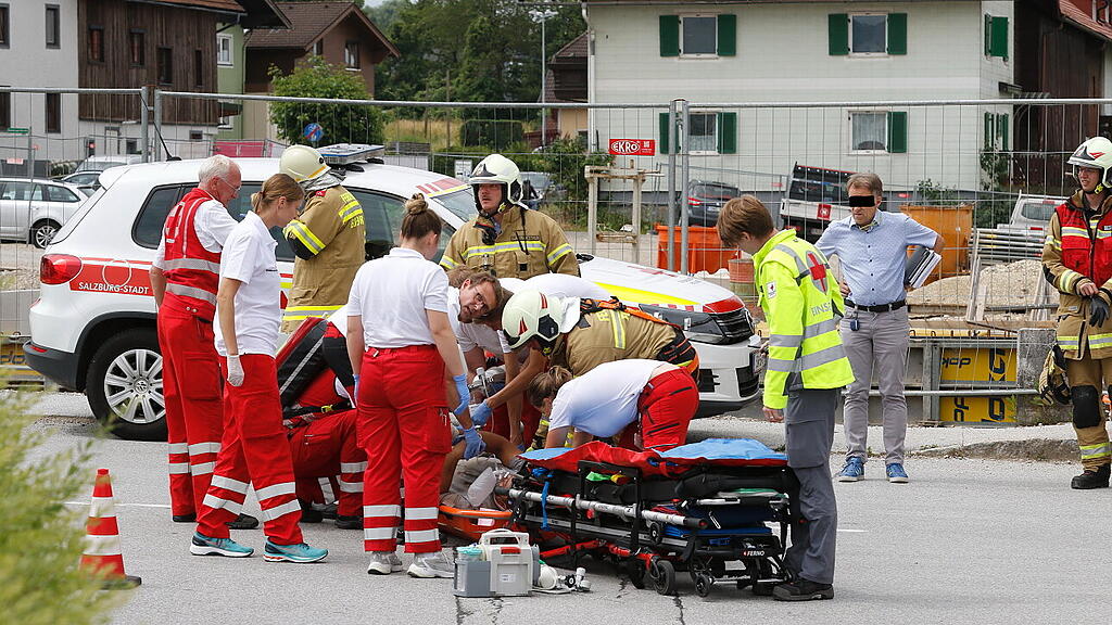 Arbeitsunfall in Eugendorf
