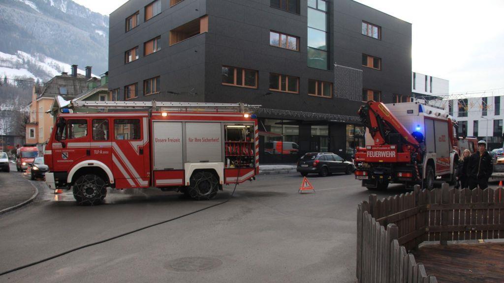 Gasaustritt in Schwarzach