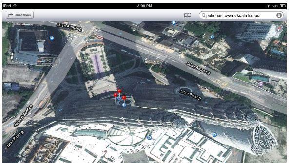 Apple Kartenfehler bei iOS 6