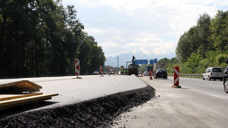 Bilder der Vorbereitungen auf der A1