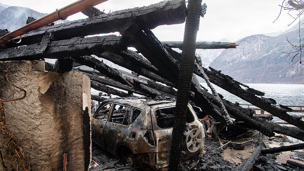 Großbrand in Hallstatt