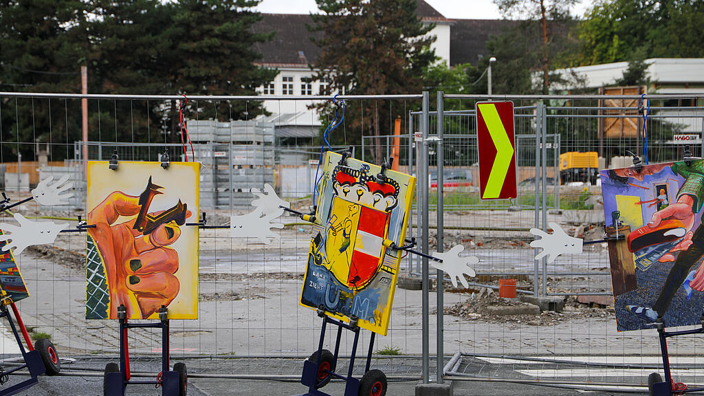 Baustelle LDZ: Kunstwerke