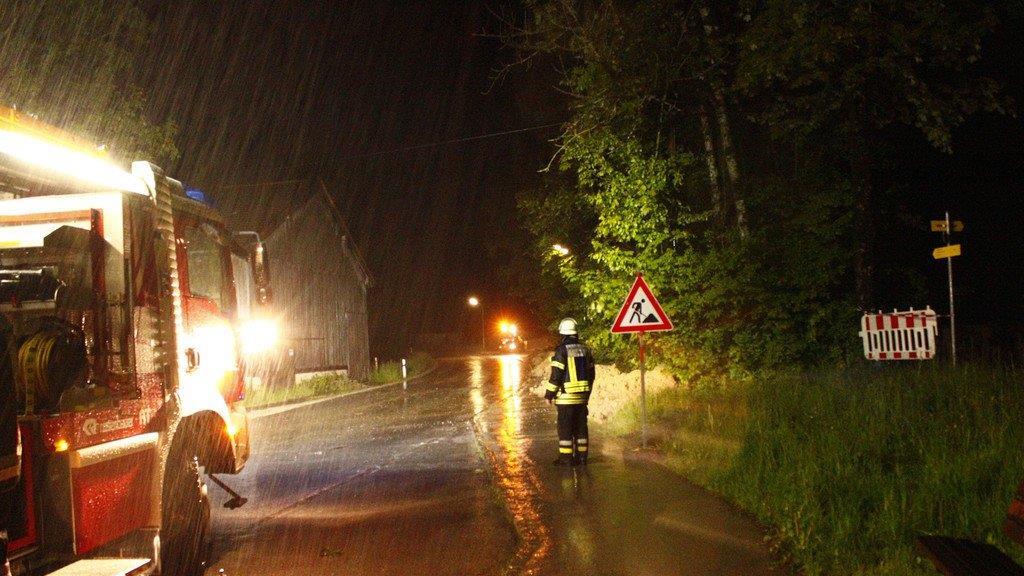 Hochwasser: Ruhpolding abgeschnitten