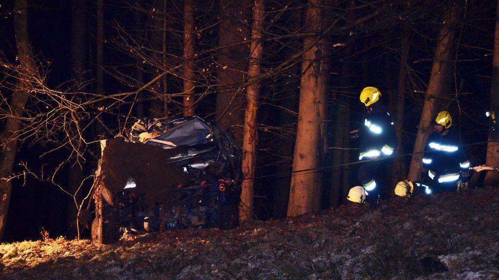 Pkw-Absturz in St. Johann