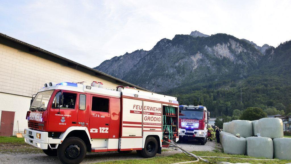 Brand in Grödig
