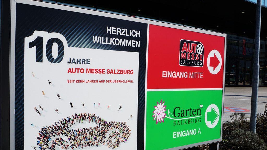 10. Auto Messe Salzburg und dritte Garten im Messzentrum