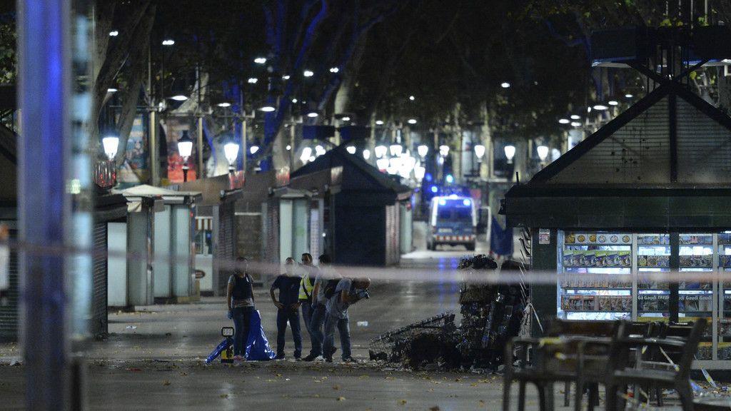 Terror in Barcelona: Bilder aus der Nacht