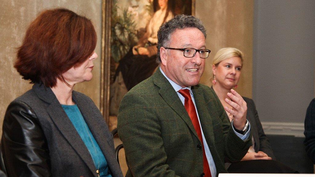 Pressekonferenz in der Residenzgalerie