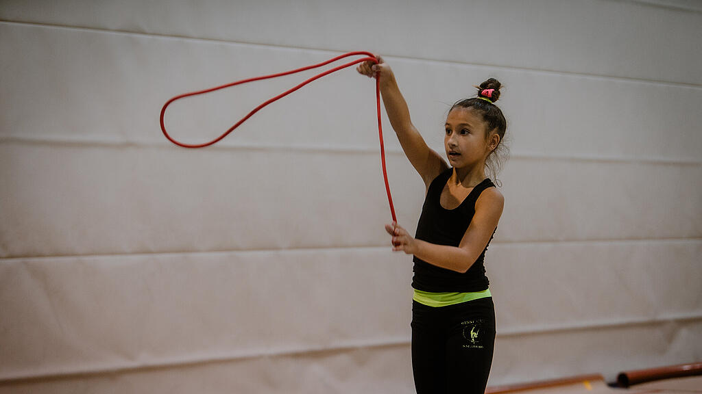 Sportportrait, Rhythmische Sportgymnastik, Salzburg