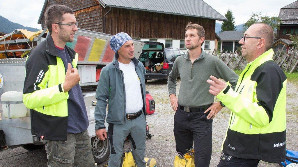 Höhlenforscher im Tennengebirge I