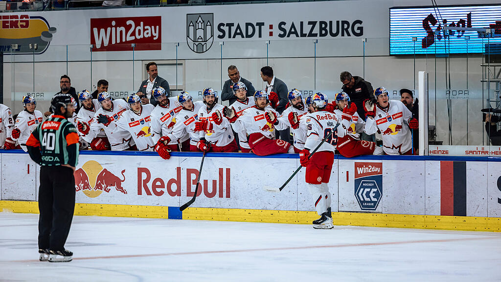 ICE Hockey League : EC Red Bull Salzburg gegen KAC