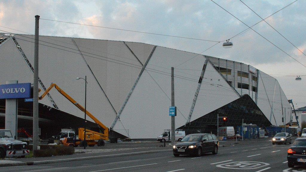 Straßen rund um SCA fertiggestellt