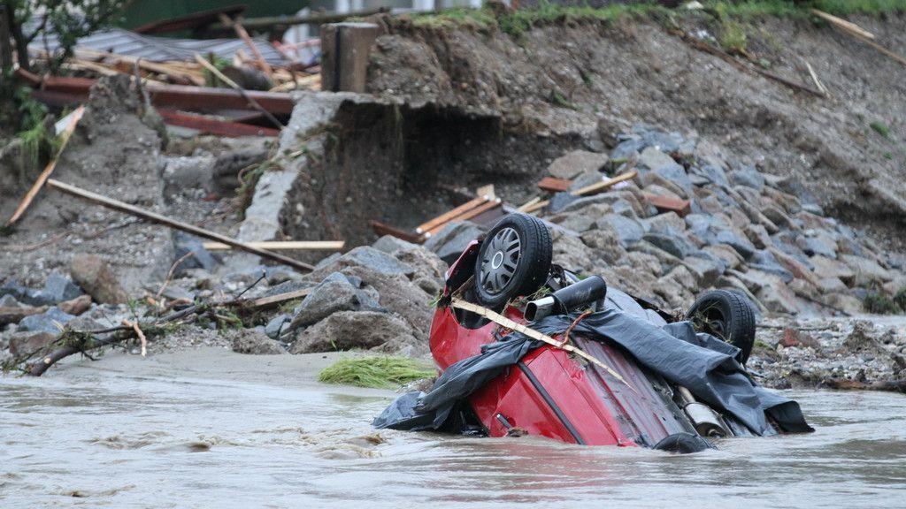 Hochwasser und Überflutungen in Simbach am Inn II