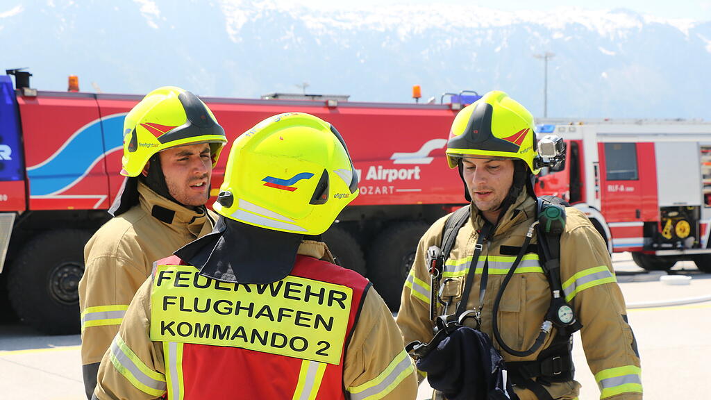 EInsatzübung, Salzburg Airport