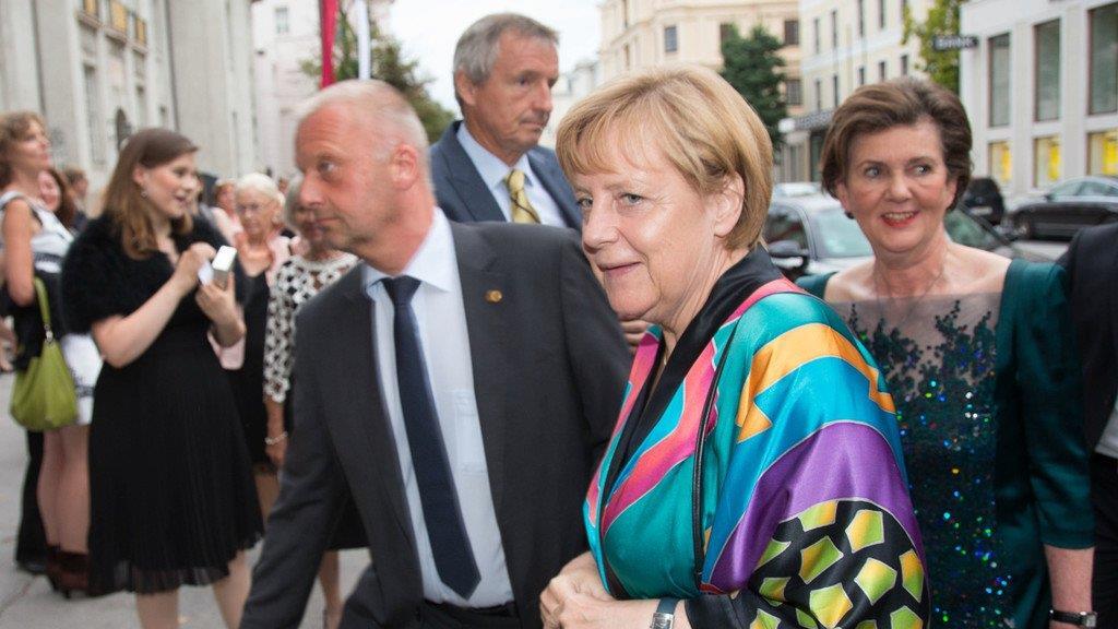 Merkel in Salzburg