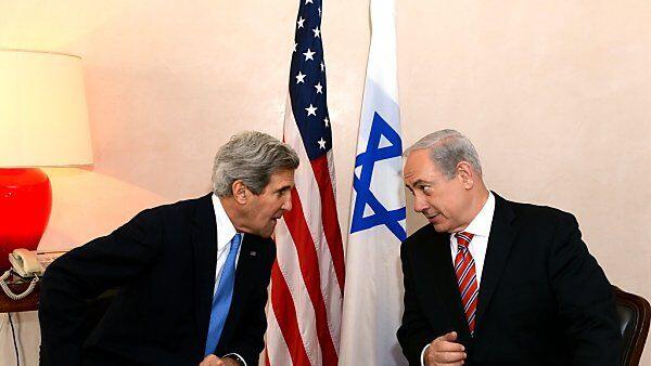 John Kerry mit Israels Premier Netanyahu