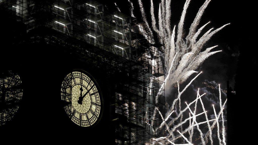 Silvester 2017 in London