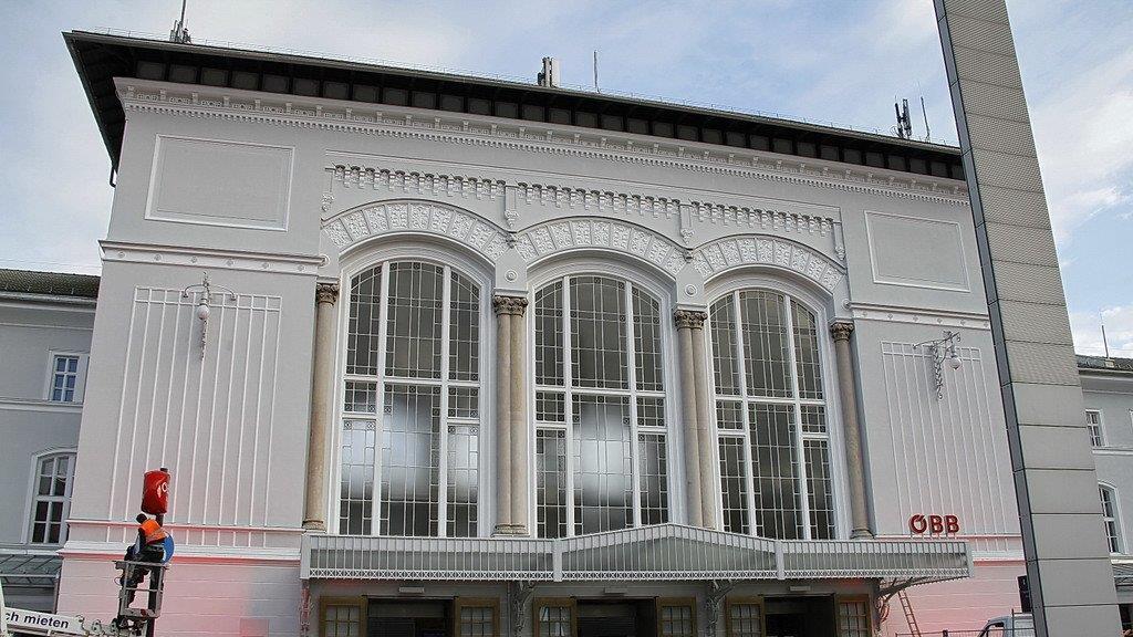 Finale Arbeiten am Salzburger Hauptbahnhof