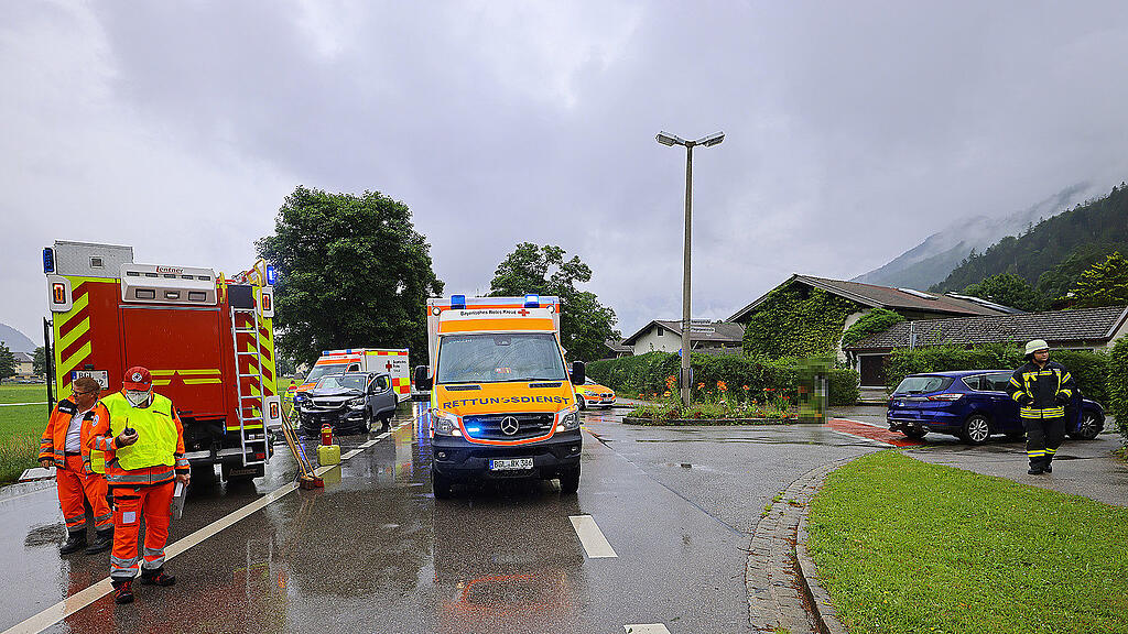 Salzburger in Crash in Bad Reichenhall verwickelt