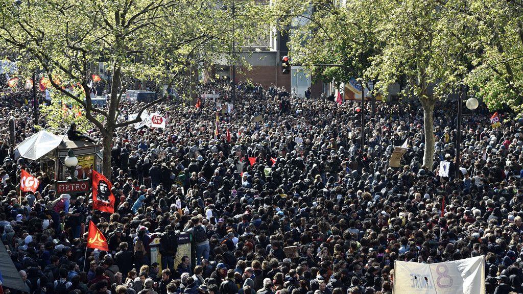Ausschreitungen in Paris
