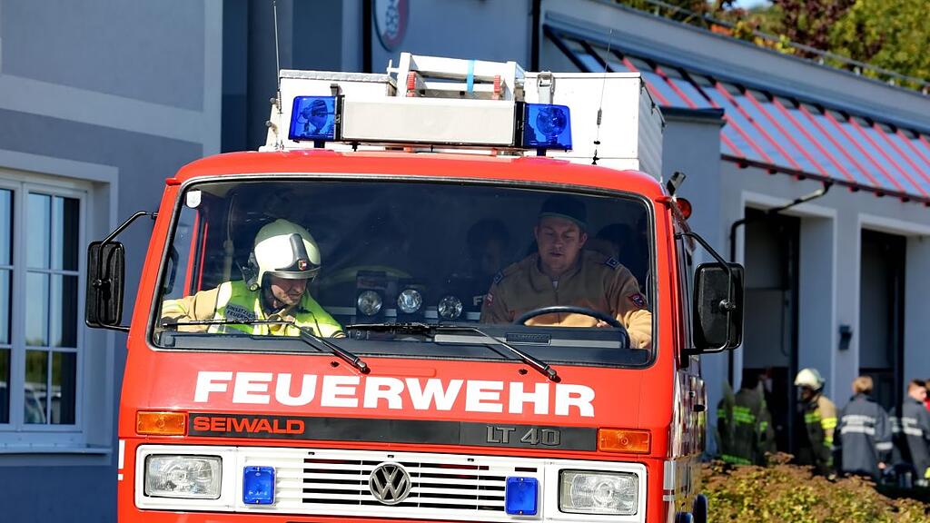 Waldbrand-Übung in Koppl und am Nockstein