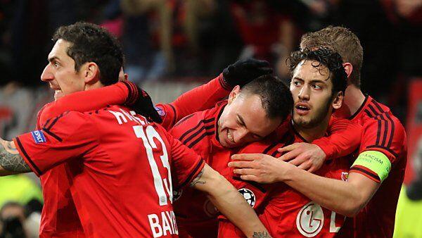 Riesenjubel bei Leverkusen über das 1:0