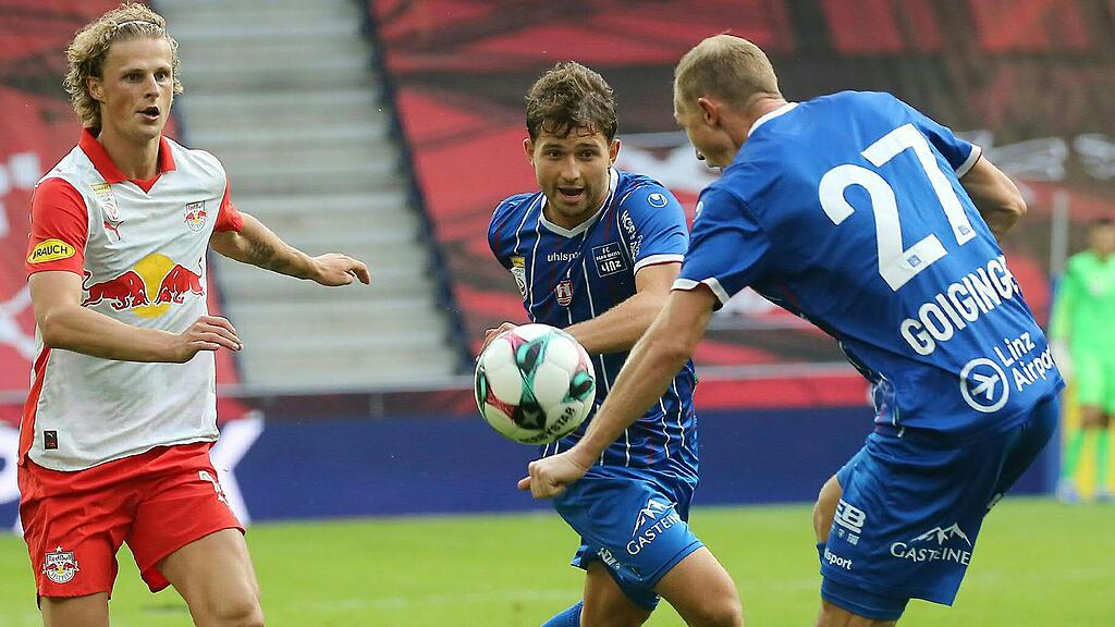 Bundesliga: Red Bull Salzburg gegen Blau-Weiß Linz