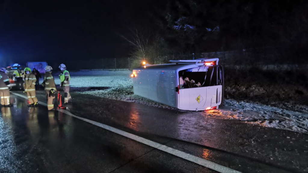 Gefahrgut-Unfall A1