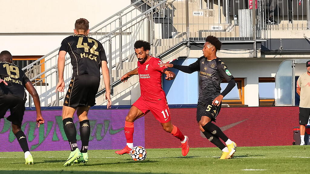 Mainz 05 gegen Liverpool Testspiel in Grödig