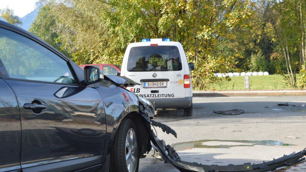 Pkw-Crash in Aignerstraße