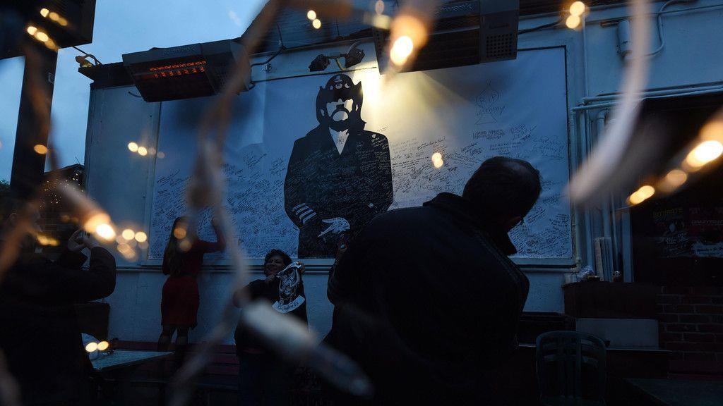 Trauerfeier für Motörhead-Sänger Kilmister