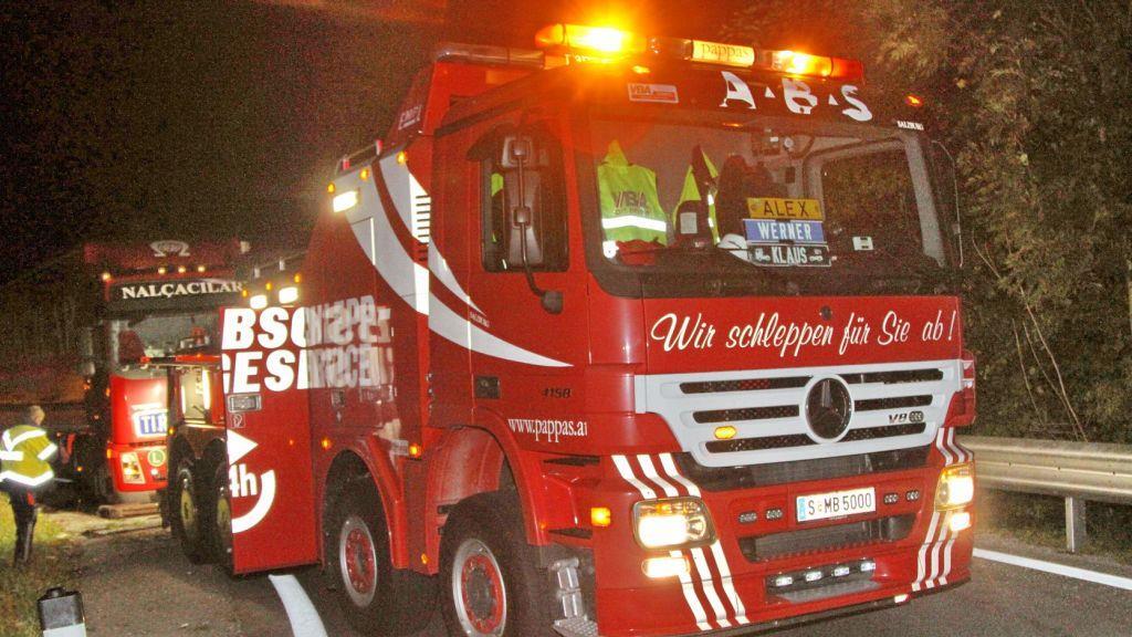 Lkw verliert Öl