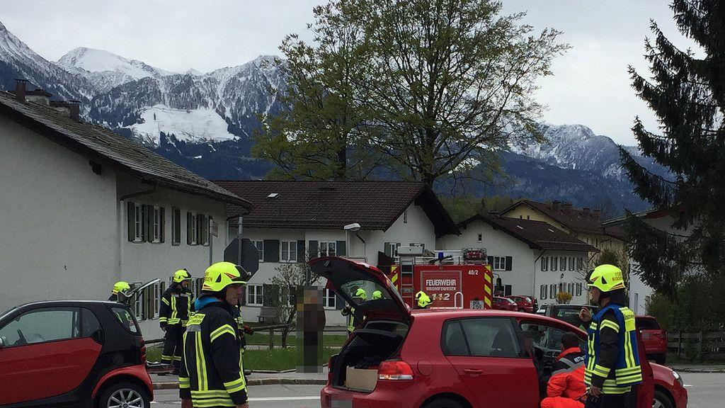 Unfall bei Bischofswiesen