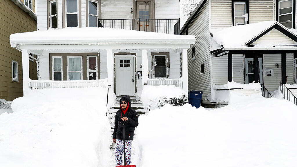 Schnee-Chaos in USA