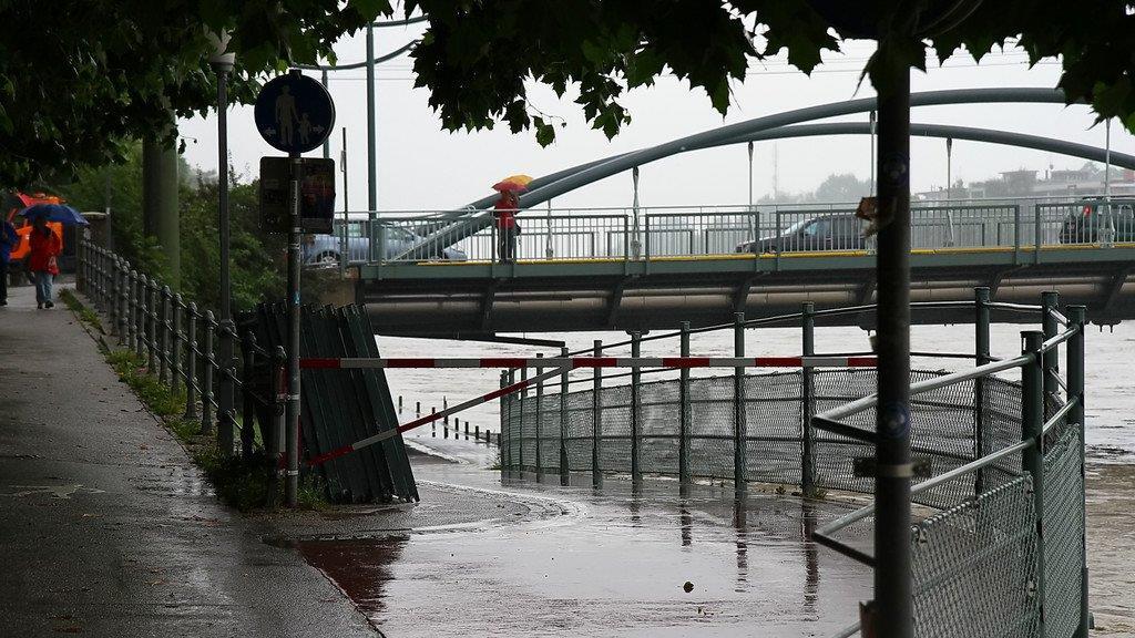 Hochwasser in der Stadt Salzburg II