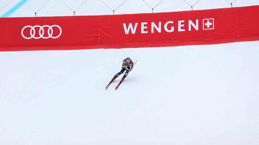 Wengen, Abfahrt
