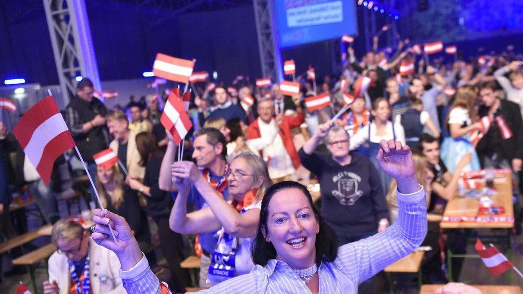 Wahlfeier FPÖ 2017