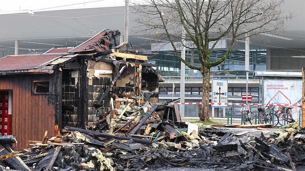 Brand Jausenhütte Wals