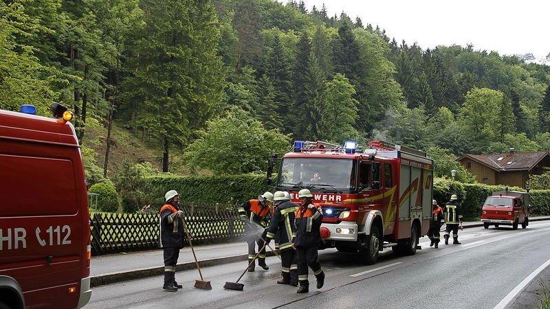 Feuerwehr im Öleinsatz