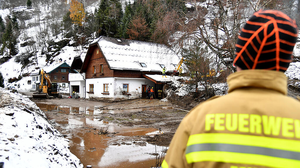 Muhr, Lungau, Unwetter, Aufr\u00e4umarbeiten