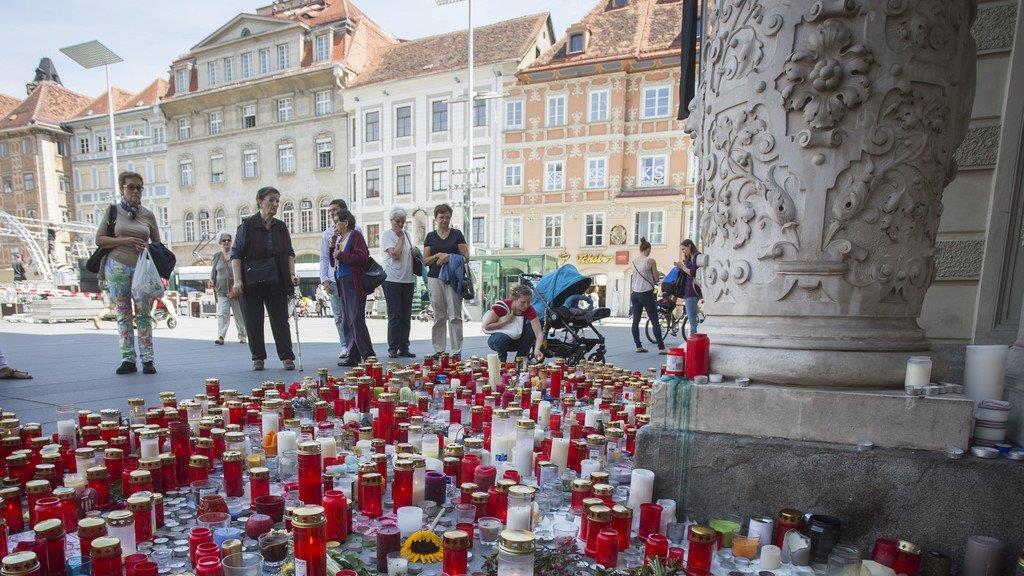 Trauer in Graz ist groß