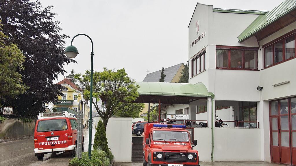 Gmunden überschwemmt