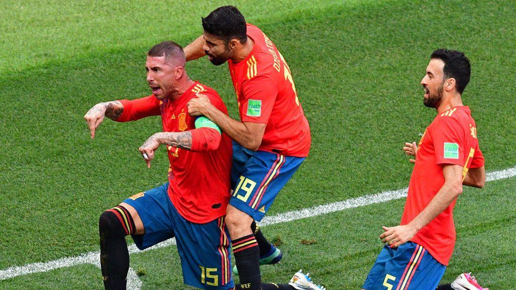 Russland gegen Spanien