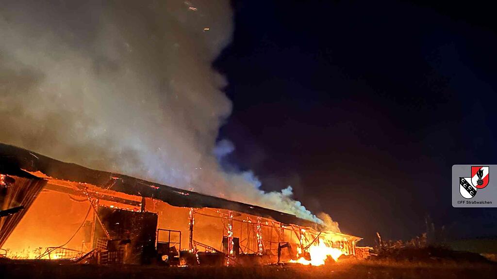 Großbrand in Pöndorf