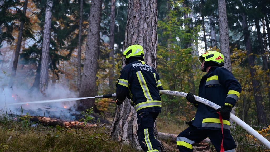 Riesiger Waldbrand im Rax-Gebiet