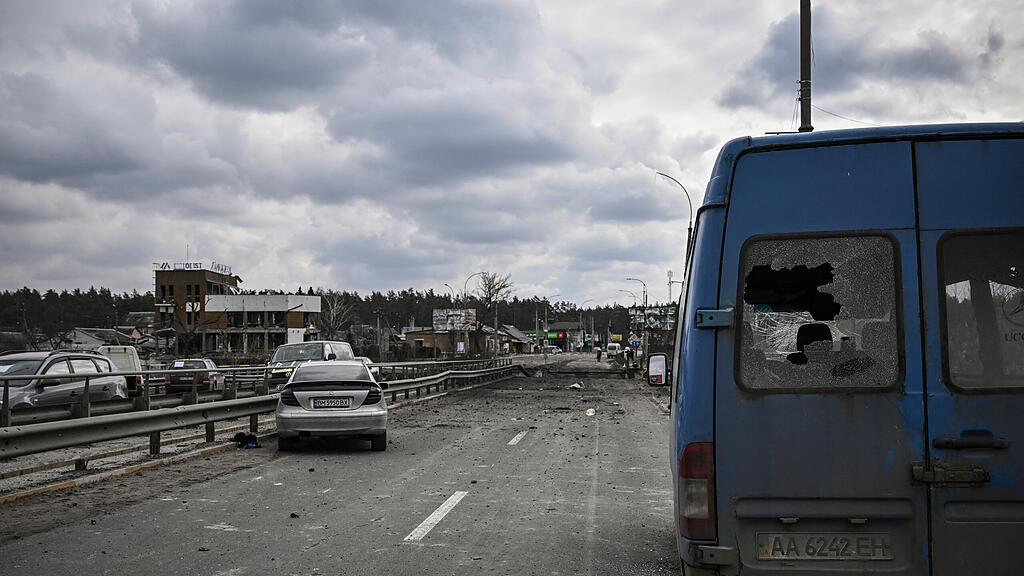 Ukraine-Krieg, Tag 12: Bilder aus Irpin
