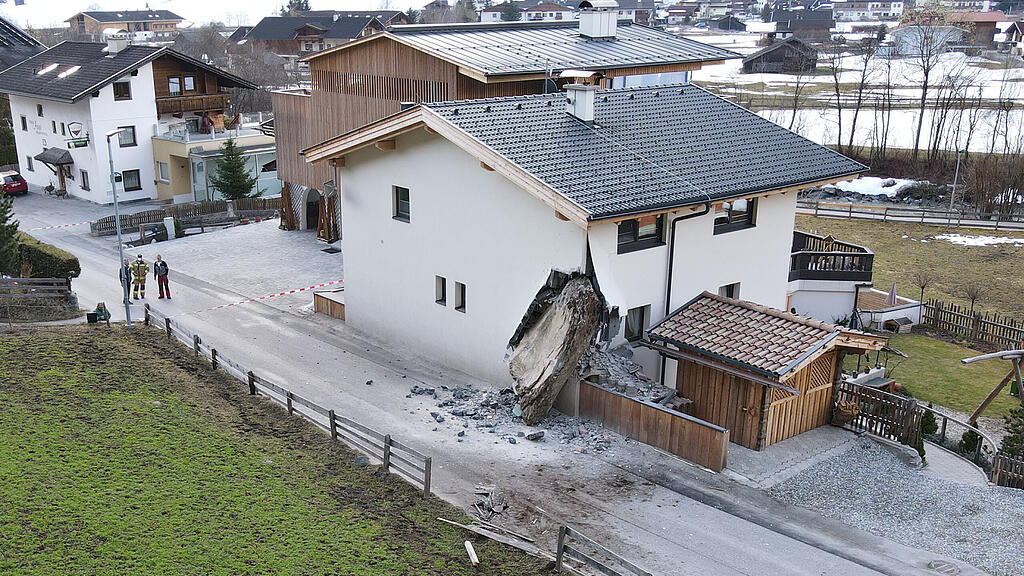 Felssturz Stubaital