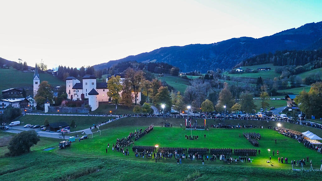 Angelobung in Goldegg